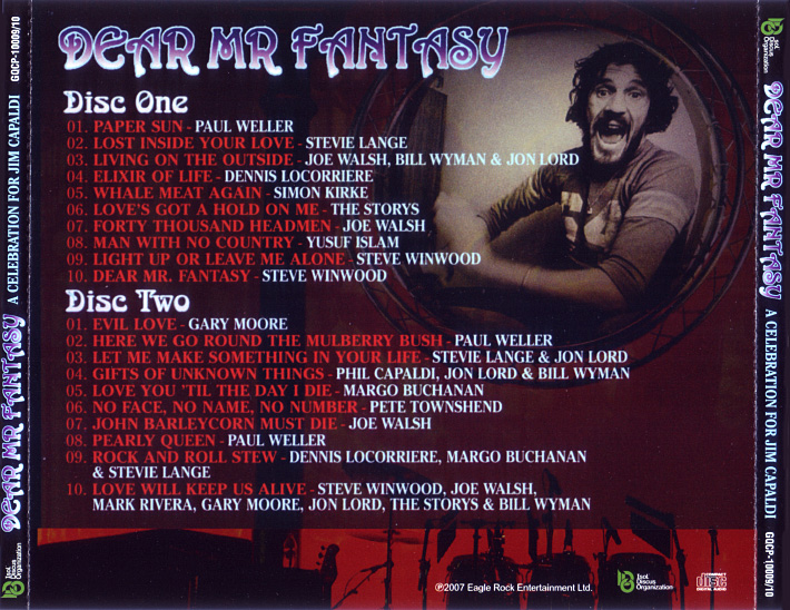 A Celebration For Jim Capaldi