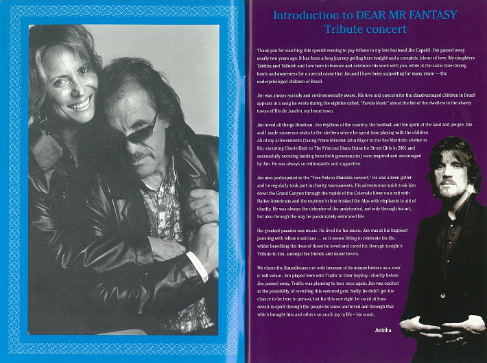 A Celebration For Jim Capaldi