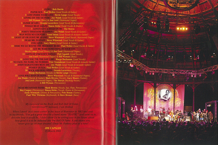 A Celebration For Jim Capaldi