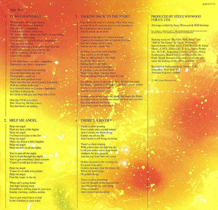 Talking Back To The Night